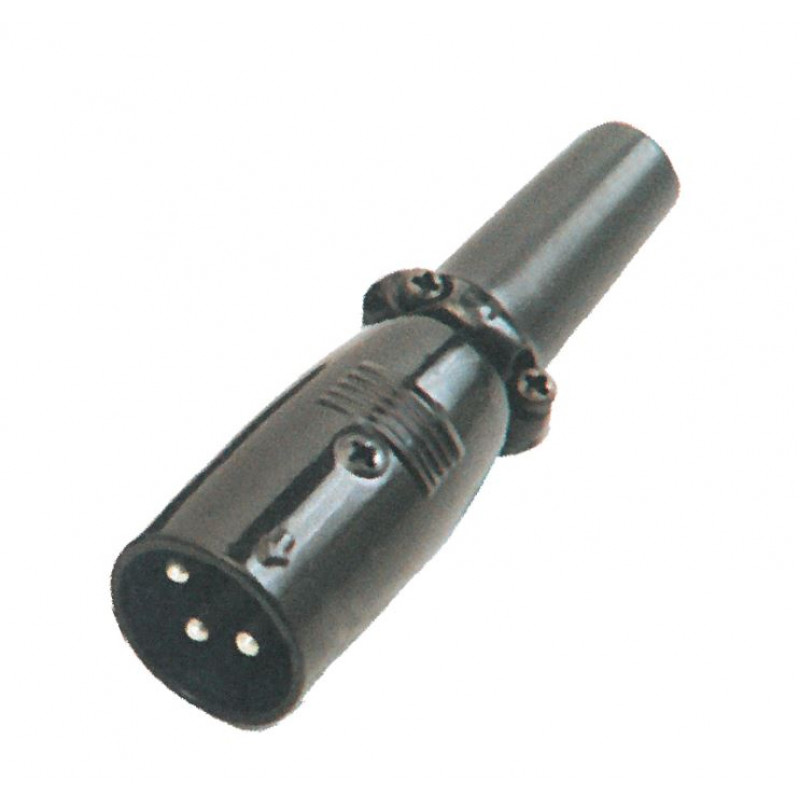 Mx Pin Mic Male Plug Connector Xlr With Black Coating Mx Buy Online At Low Price In