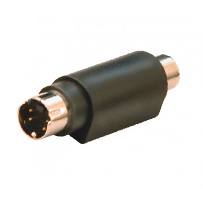 MX 4 Pin Mini DIN Male Plug To MX RCA Female Socket Connector (MX-1922)