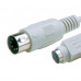 MX 5 Pin Male Plug TO MX 6 Pin Mini DIN Female Socket Cord with 0.60 Meter Wire (MX-276)