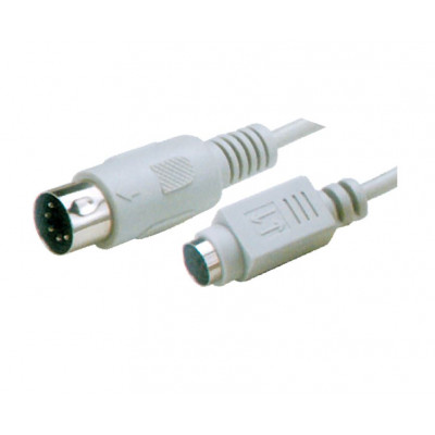 MX 5 Pin Male Plug TO MX 6 Pin Mini DIN Female Socket Cord with 0.60 Meter Wire (MX-276)