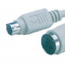 MX 6 Pin Mini DIN Male Plug To MX 5 Pin Female Socket Cord with 0.60 Meter Wire (MX-275)