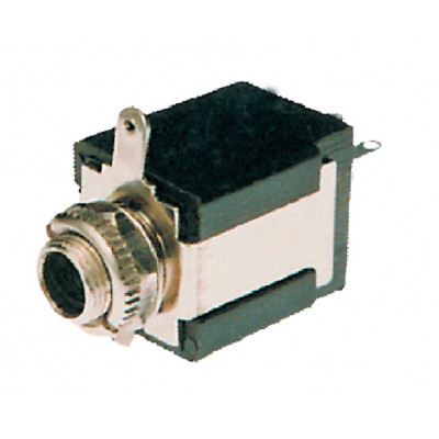 MX 6.35mm P-38 Mono Female Connector Box Type Metal (MX-69)