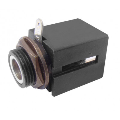 MX 6.35mm P-38 Mono Female Socket Connector Box Type Plastic (MX-70A)