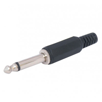 MX 6.35mm P-38 Mono Male Connector Copper Plated - Economic (MX-65E)