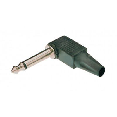 MX 6.35mm P-38 Mono Male Connector Right Angle Copper Plated (MX-68)