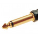 MX 6.35mm P-38 Mono Male Plug To MX 3.5mm EP Female Connector Gold Plated (MX-199)