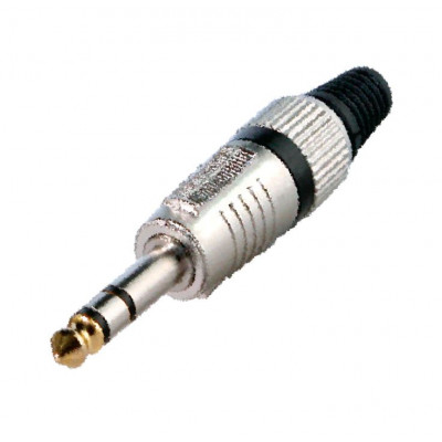 MX 6.35mm P-38 Stereo Male Connector with Golden Tip Heavy Duty (MX-1867)