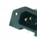 MX AC Female Socket Connector PCB Mounting For Computer Supply (MX-1531)