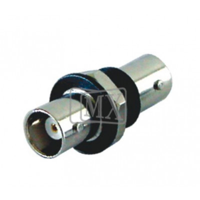 MX BNC Female Socket To MX BNC Female Socket Isolated Bulkhead Connector Chassis Mounting (MX-1730)