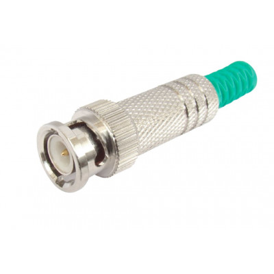 MX BNC Male Connector Full Metal Copper Plated - Pin Gold Plated (MX-169)