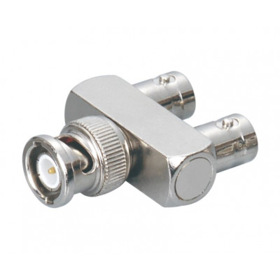 MX BNC Male Plug To MX 2 BNC Female Socket Connector (MX-2502A)