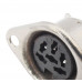 MX DIN Female Connector Metal 4 Pin Socket (MX-123)