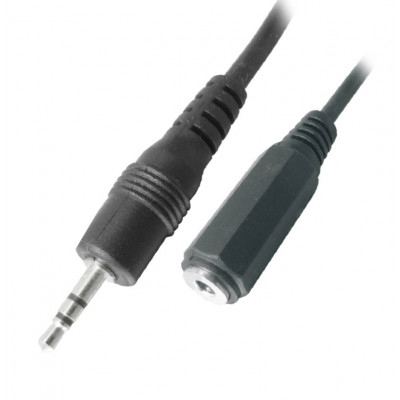 MX EP Stereo Male Plug 2.5mm To MX EP Stereo Female Socket 3.5mm Cord 0.17 Meter (MX-2983)