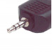 MX EP Stereo Male Plug To MX 2 RCA Male Plug Connector (MX-1287)