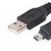 MX Firewire IEEE 1394 4 Pin Male Plug To MX USB A Male Plug Cord 3 Meter (MX-2481A)