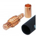 MX MCX Male Plug Connector Crimp Type For RG-174U Gold Plated (MX-2312)