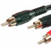 MX RCA Male Plug To 2 RCA Male Cord 1.5 Meter (MX-593)