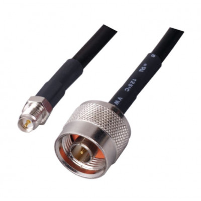 MX RP SMA Female Socket To MX N Male Plug Cord RG-58U 1.5 Meter (MX-2326A)