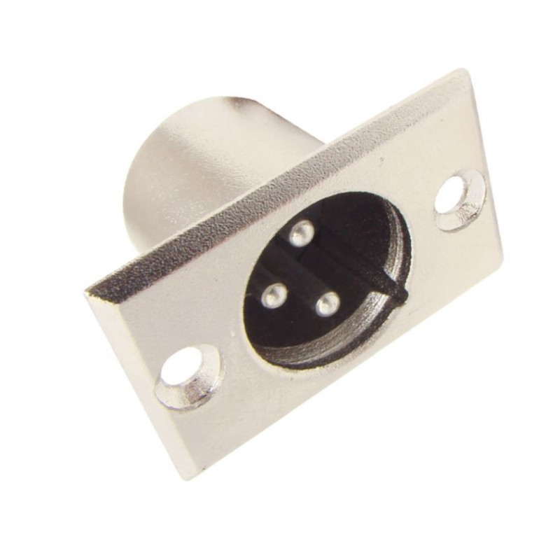 Mx Xlr 3 Pin Mic Male Connector Panel Mounting Mx 387 Buy Online At Low Price In India 
