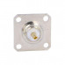 N Female Straight Soldering Panel Mounting Socket