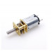 N12 5V 1200RPM Metal Gear Motor With Encoder