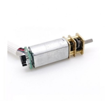 N12 5V 1200RPM Metal Gear Motor With Encoder