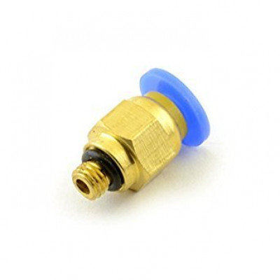 Pneumatic Coupler Air Connectors PC4-M5 4MM Straight Fitting For PTFE Bowden Tube 3D Printer