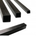 Pultruded Square Carbon Hollow Fiber Tube 3x3mm(OD) x 2x2mm(ID) x 1000mm(L)