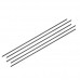 Pultruded Square Carbon Hollow Fiber Tube 4x4mm(OD) x 3mm(ID) x 1000mm(L)