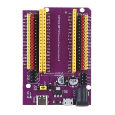 Purple Esp32 38pin Expansion Board