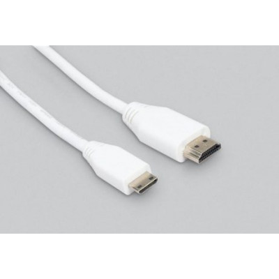 Raspberry PI official Mini HDMI to Standard HDMI Cable - White