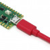 Raspberry Pi Official USB A Male to Micro USB 1m Length - Red Color