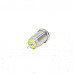 RED 12 mm 12V-24V Momentary Metal Switch