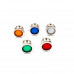 Red 220V 22mm LED Metal Indicator Light