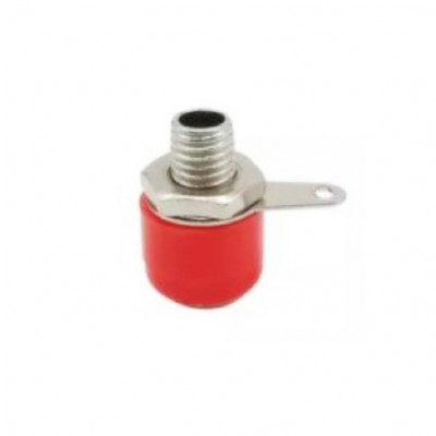 Red 4mm Banana Socket 312 Panel Socket