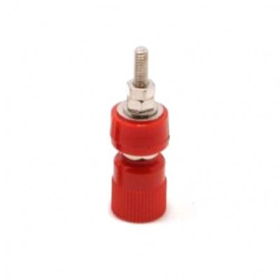 Red S4828 Brass Banana Jack Socket M4 24A 30-60V