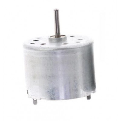 RF-310T-11400 5.9V Miniature DC 310 Motor ( 10MM Shaft Length ) Shaft Diameter: 2MM Body Diameter: 24MM Body Height: 18MM Mounting Holes: 6PCS