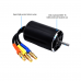 Rocket 2948 brushless rc boat motor 4POLE 3.175mm Black (5880 KV)