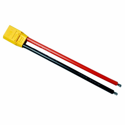 SafeConnect XT90 Plug Female 10AWG 10cm Connector