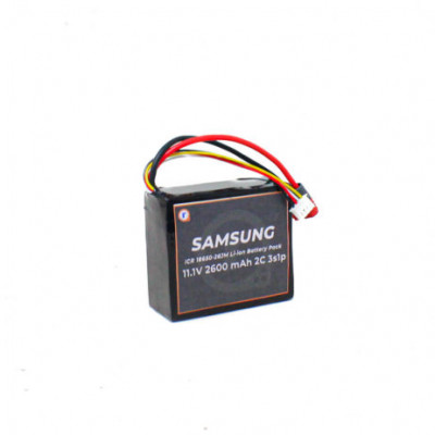 SAMSUNG ICR18650-26JM 11.1V 2600 mAh 2C 3S1P Li-ion Battery Pack