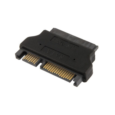 SATA (7+15PIN) Revolution to SATA 7+6P Female Adapter