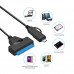 SATA3.0 to USB3.0 / Type C 2in1 External Hard Disk Data Cable - 20CM