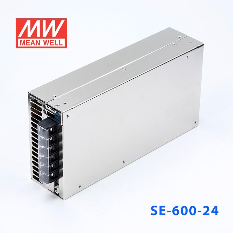 SE-600-24 MEAN WELL 600W 25A 24V Single Output Power Supply -  SE-600-24