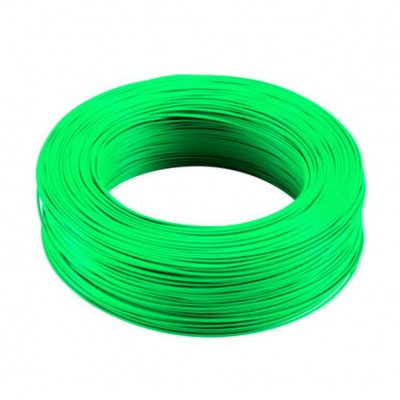 Single Strand Wire Roll for PCB - 25AWG (Gauge) - Green - 92 metre