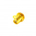 SMA Female Straight Connector Solder Type for Cable and Panel Mount