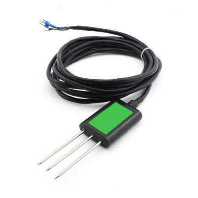 Soil Sensor with 2M Cable 3pin Probes RS485 Output Humidity