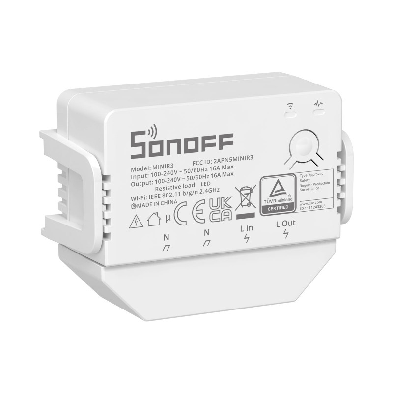 Sonoff mini R3 16A Wifi Bluetooth Smart Switch Work with Alexa