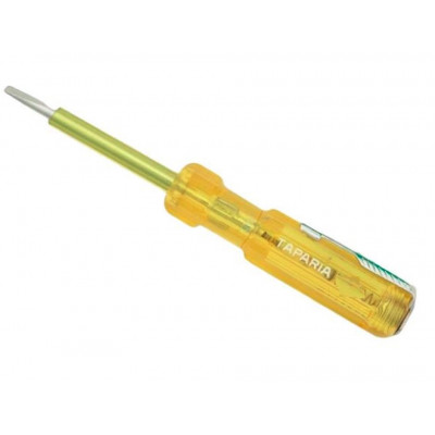 Taparia 816 Line Tester Yellow Handle Screw Driver with Neon Bulb - 170mm Length