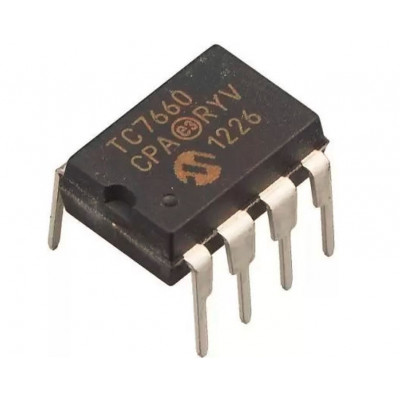 TC7660 IC - Charge Pump DC to DC Voltage Converter IC