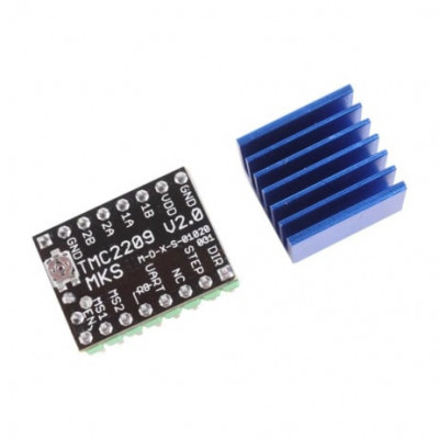 TMC2209 Stepper Motor Driver Module with Heatsink